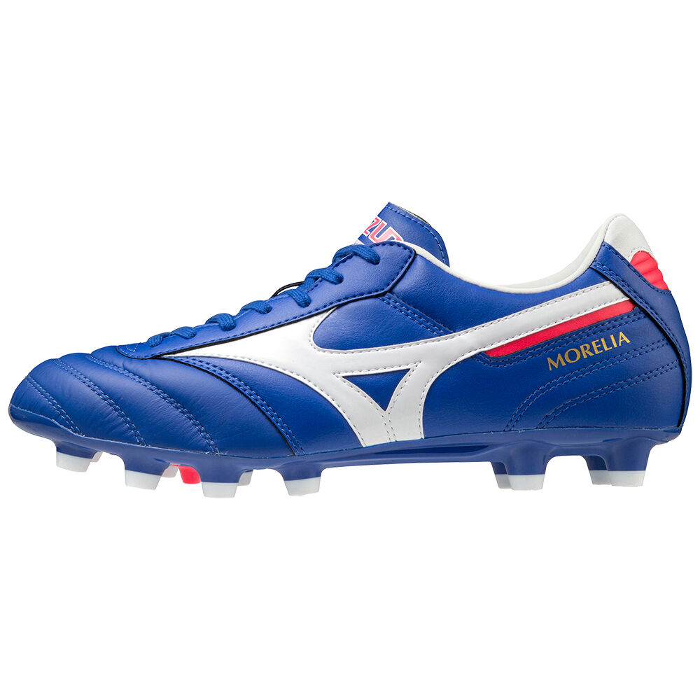 Mizuno Men's Morelia II Pro Soccer Cleats Blue/White (P1GA201325-UBC)